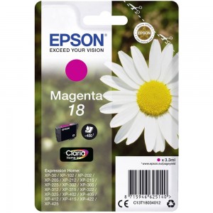 Ink cartridge EPSON Magenta, Claria Home for XP-102, XP-402, XP-405,  XP-405WH, XP-302, XP-305, XP-202