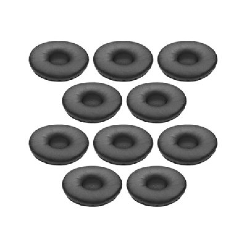 JABRA BIZ 2400 II NEXT GENERATION Large Leatherette ear cushion 10 pieces PACK, 14101-49