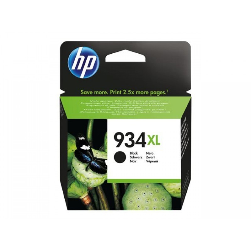 HP 934XL original ink cartridge black high capacity 1.000 pages 1-pack-C2P23AE#BGX