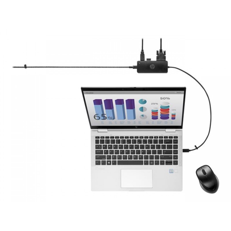 HP USB-C Travel Hub G2, 235N8AA