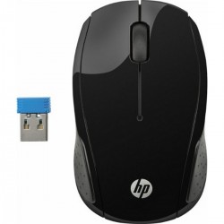 HP 200 Black Wireless Mouse