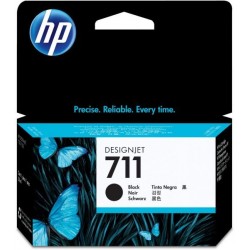 HP 711 Standard 1-Pack Original Ink Cartridge; Black ;  ; HP DesignJet T120, T520
