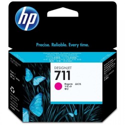 HP 711 Standard 1-Pack Original Ink Cartridge; Magenta;  ; HP DesignJet T120, T520