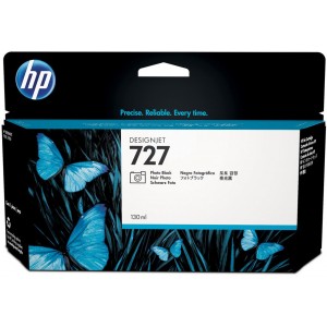 HP 727 Standard Original Ink Cartridge; Photo Black;  ; HP DesignJet T920, T930, T1500, T1530, T2500, T2530