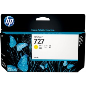 HP 727 Standard Original Ink Cartridge; Yellow;  ; HP DesignJet T920, T930, T1500, T1530, T2500, T2530