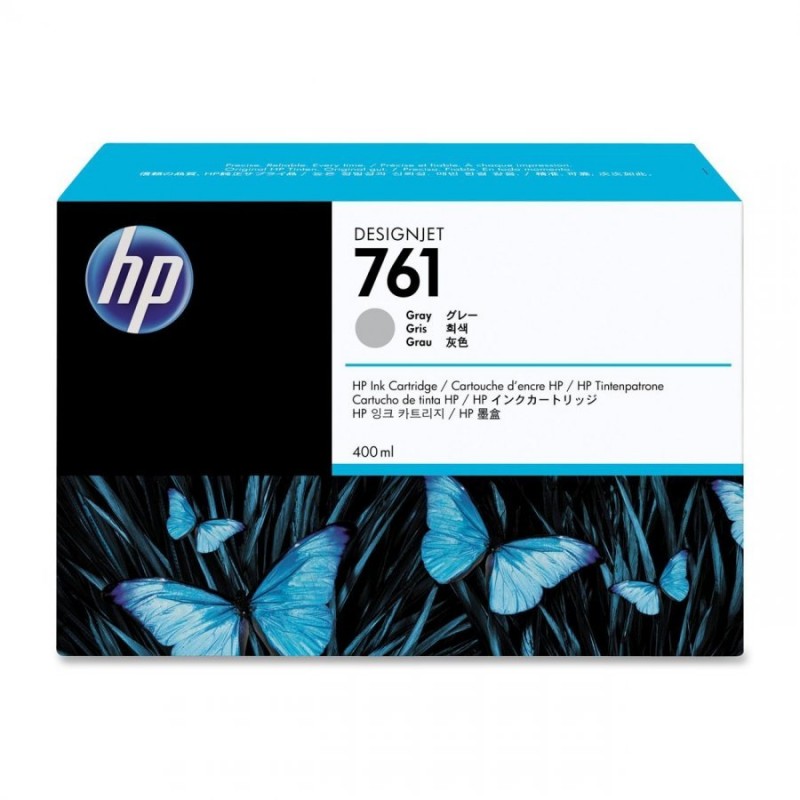 HP 761 Standard 1-Pack Original Ink Cartridge; Grey;  ; HP DesignJet T7100-CM995A
