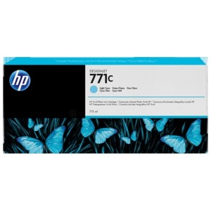 HP 771C 1-pack Original Ink Cartridge; Light Cyan;  ; HP DesignJet Z6200