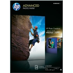 HP Q5456A Advanced glossy photo paper inkjet 250g/m2 A4 25 sheets 1-pack