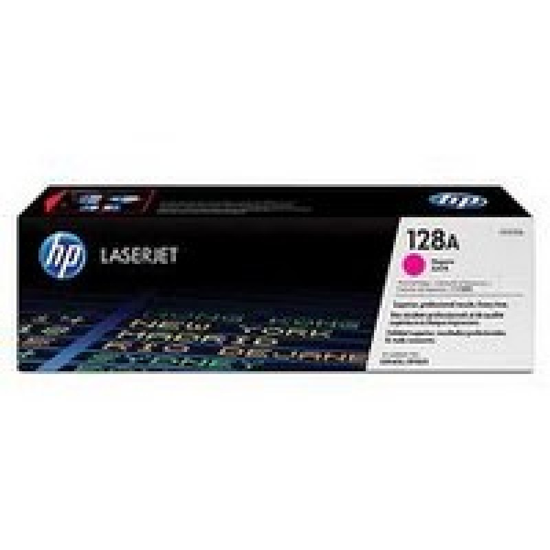 HP 128A Original LaserJet cartridge; magenta; 1300 Page Yield ; 1 - pack; CLJ CP1525/CM1415MFP-CE323A