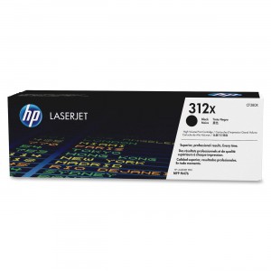 HP 312X Original LaserJet cartridge; black; 4400 Page Yield ; 1 - pack; HP LaserJet Pro 400 color MFP M476