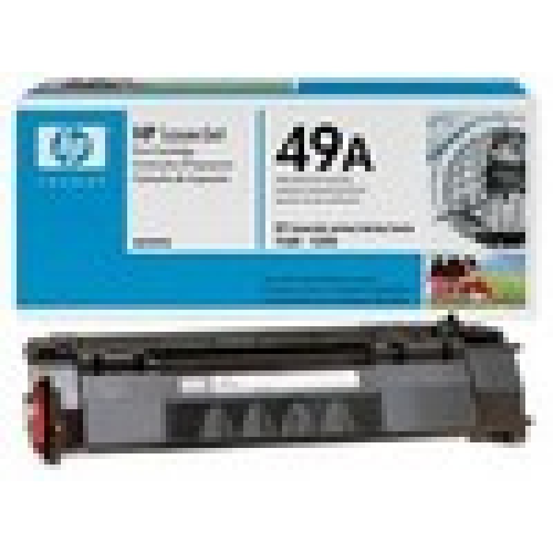 HP 49A Original LaserJet cartridge; black; 2500 Page Yield ; 1 - pack; LJ 1160/LJ 1320/LJ 3390 / LJ 3392aio-Q5949A