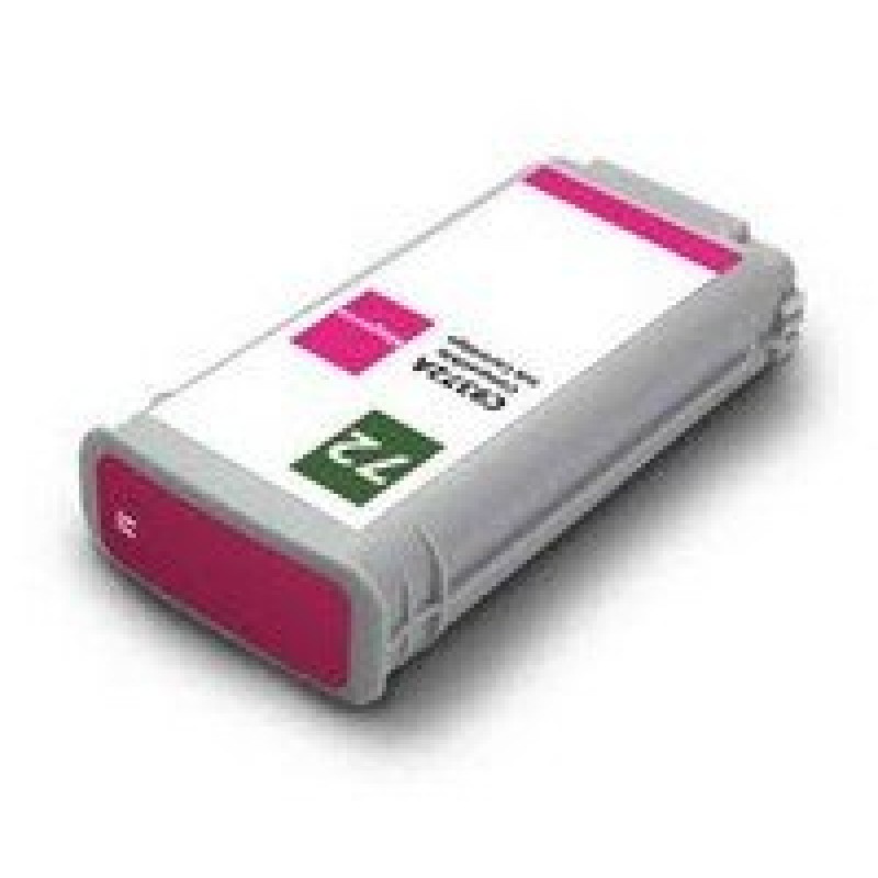 HP 72 Standard 1-Pack Original Ink Cartridge; Magenta;  ; HP DesignJet T610, T620, T770, T790, T795; HP DesignJet T1100, T1120, T1200, T1300, T2300-C9372A