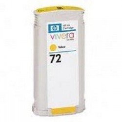 HP 72 Standard 1-Pack Original Ink Cartridge; Yellow;  ; HP DesignJet T610, T620, T770, T790, T795; HP DesignJet T1100, T1120, T1200, T1300, T2300