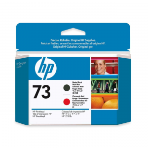 HP 73 Standard 1-Pack Original Ink Cartridge; Matte Black + Chromatic Red ;  ; HP DesignJet Z3200