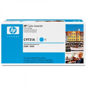 HP 645A Original LaserJet cartridge; cyan; 12000 Page Yield ; 1 - pack; CLJ 5500/5550