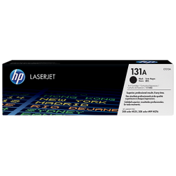 HP 131A Original LaserJet cartridge; black; 1600 Page Yield ; 1 - pack; HP LaserJet Pro 200 color M251/MFP M276