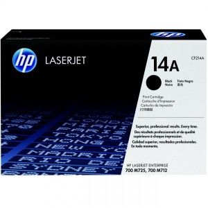 HP 14A Original LaserJet cartridge; black; 10000 Page Yield ; 1 - pack; LJ M712MFP/M725MFP