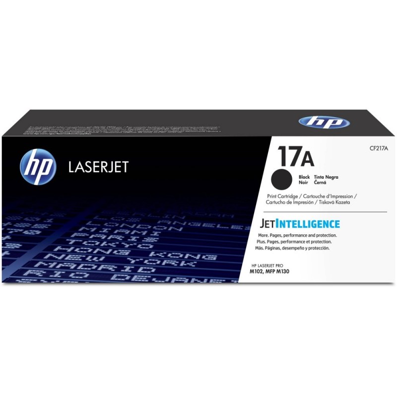 HP 17A Original LaserJet cartridge; black; 1600 Page Yield ; ; HP LaserJet Pro M102/MFP M130-CF217A
