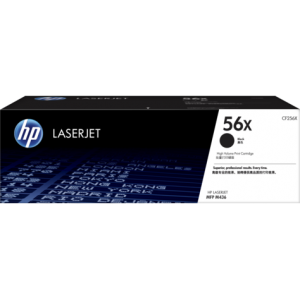 HP 56X High Yield Black Original LaserJet Toner Cartridge; Black; Page Yield 13,700 pages; HP LaserJet MFP M436n; HP LaserJet MFP M436nda