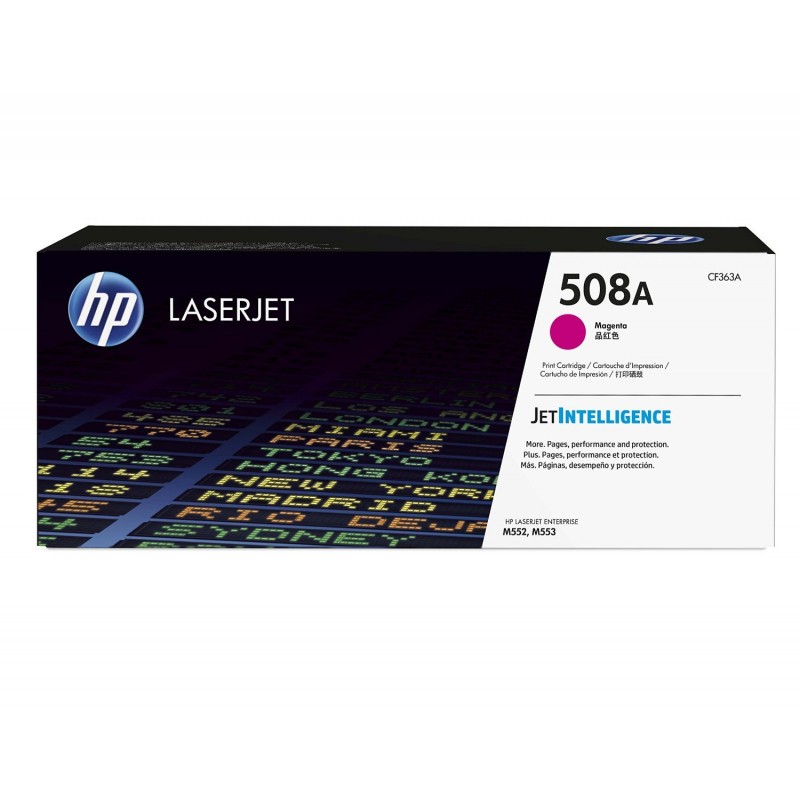 HP 508A Original LaserJet cartridge; black; 6000 Page Yield ; ; HP Color LaserJet Enterprise M552/M553/ M577-CF360A