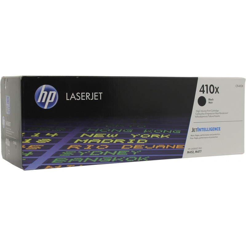 HP 410X Original LaserJet cartridge; black; 6500 Page Yield ; ; HP Color LaserJet Pro M377/M452/MFP M477-CF410X
