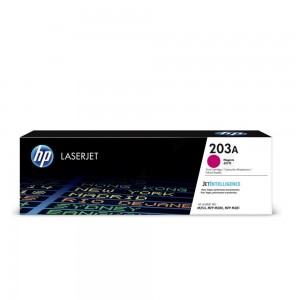 HP 203A Original LaserJet Toner Cartridge; Magenta; Page Yield  1,300 pages; HP Color LaserJet Pro M254dw; M254nw; MFP M280nw; M281fdn; M281fdw
