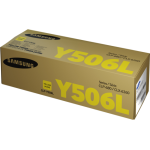 Samsung CLT-Y506L H-Yield Yel Toner Crtg (up to 3 500 A4 Pages at 5% coverage)* CLP-680ND CLX-6260 Series