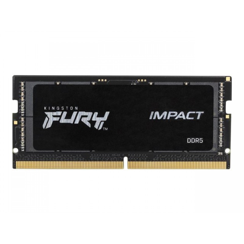 KINGSTON 32GB 4800MT/s DDR5 CL38 SODIMM Kit of 2 FURY Impact, KF548S38IBK2-32