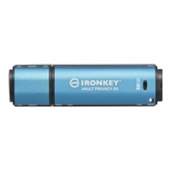 KINGSTON 32GB IronKey Vault Privacy 50 USB AES-256 Encrypted FIPS 197