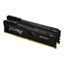 KINGSTON 64GB 3200MHz DDR4 CL16 DIMM Kit of 2 FURY Beast Black