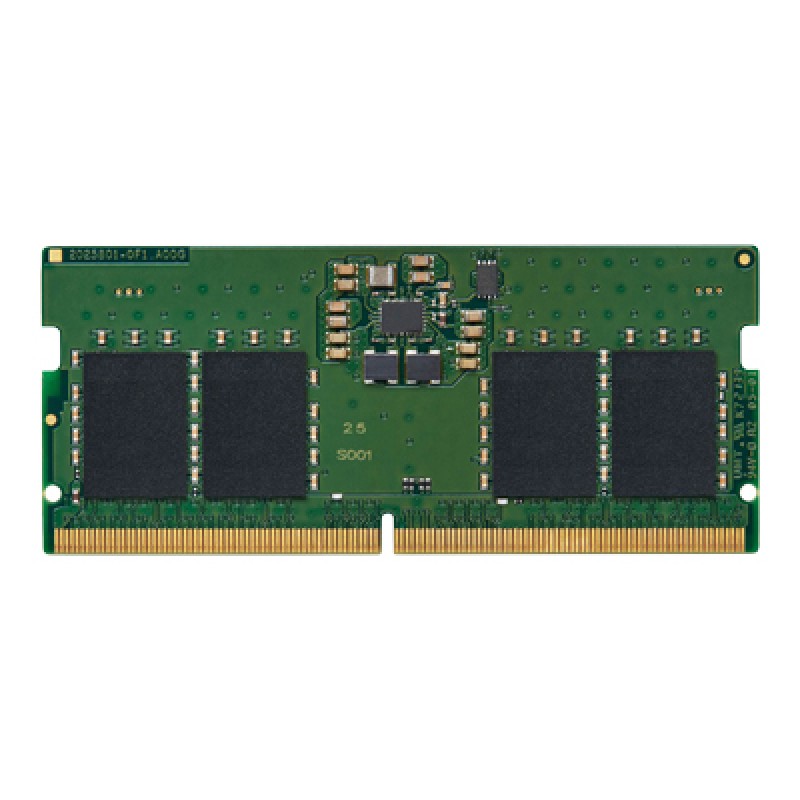 KINGSTON 8GB 4800MHz DDR5 Non-ECC CL40 SODIMM 1Rx16, KVR48S40BS6-8