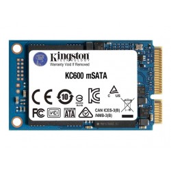 KINGSTON KC600 256GB SATA3 mSATA SSD