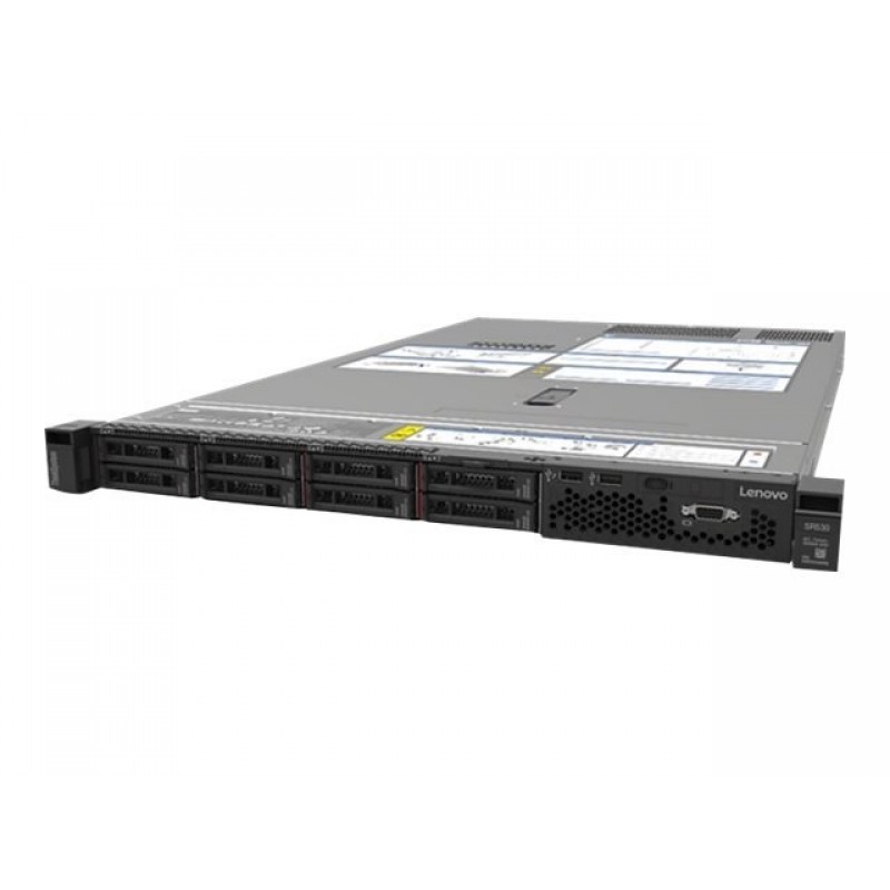LENOVO DCG ThinkSystem SR530 Xeon Silver 4208 8C 2.1GHz 11MB Cache/85W 16GB 2Rx8 RDIMM O/B 530-8i 750W XCC Advanced Tooless Rails-7X08A0ADEA