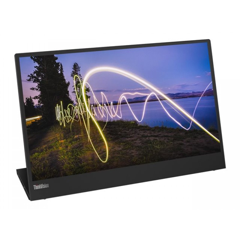 LENOVO ThinkVision M15 14inch IPS LED FHD 16:9 300cd/m2 2xUSB Type-C 3.1 3YR, 62CAUAT1WL