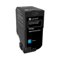 Cyan Standard Yield Toner Cartridge,7,000 pages,CS720de / CS720dte / CS725de / CS725dte / CX725de / CX725dhe / CX725dthe, Return Programme