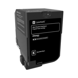 Black Standard Yield Toner Cartridge,7,000 pages,CS720de / CS720dte / CS725de / CS725dte / CX725de / CX725dhe / CX725dthe, Return Programme