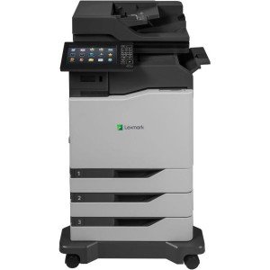 Color Laser Multifunctional Lexmark  CX825dtfe 4in1; Duplex; A4; 1200 x 1200 dpi; 4800 CQ; 52 ppm; 2048 MB; HDD, DADF; capacity: 1750 sheets;  Inline Stapler; USB 2.0; Gigabit Ethernet (10/100/1000);  7'' colour touch screen, 250 000pages