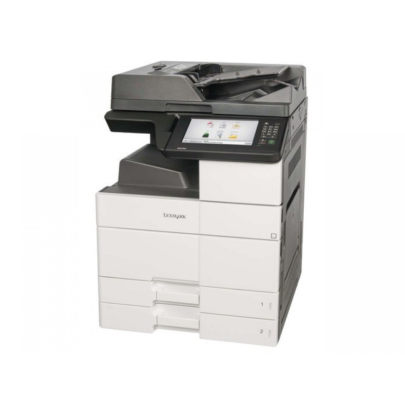 Lexmark Mono Laser Multifunctional MX911de Copy,Print,Fax, Scan, up to 55 ppm,5.6 sec,1200x1200dpi,1024 MB, 800MHz, DADF,Paper Input 1150 pages, Paper Output  250 pages, USB, Gigabit, up to 300 000 pages-26Z0157
