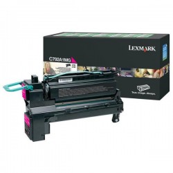 Magenta Print Cartridge ,6,000 pages,C792/ X792, Return Programme