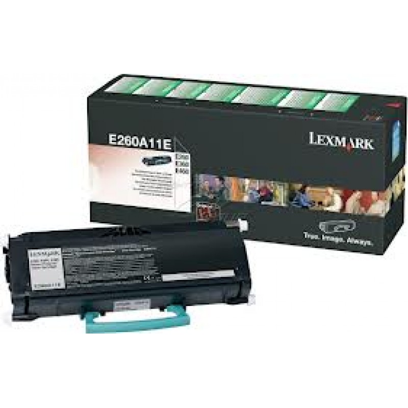 Toner Cartridge ,3,500 pages,E260 / E260d / E260dn / E360d / E360dn / E460dn / E460dw / E462dtn, Return Programme-E260A11E