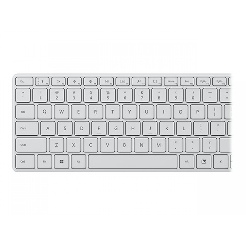 MS Bluetooth Compact Keyboard BG/YX/LT/SL Glacier, 21Y-00060