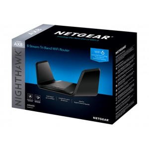 NETGEAR 5PT Tri-Band 8-Stream Ax6600 Router