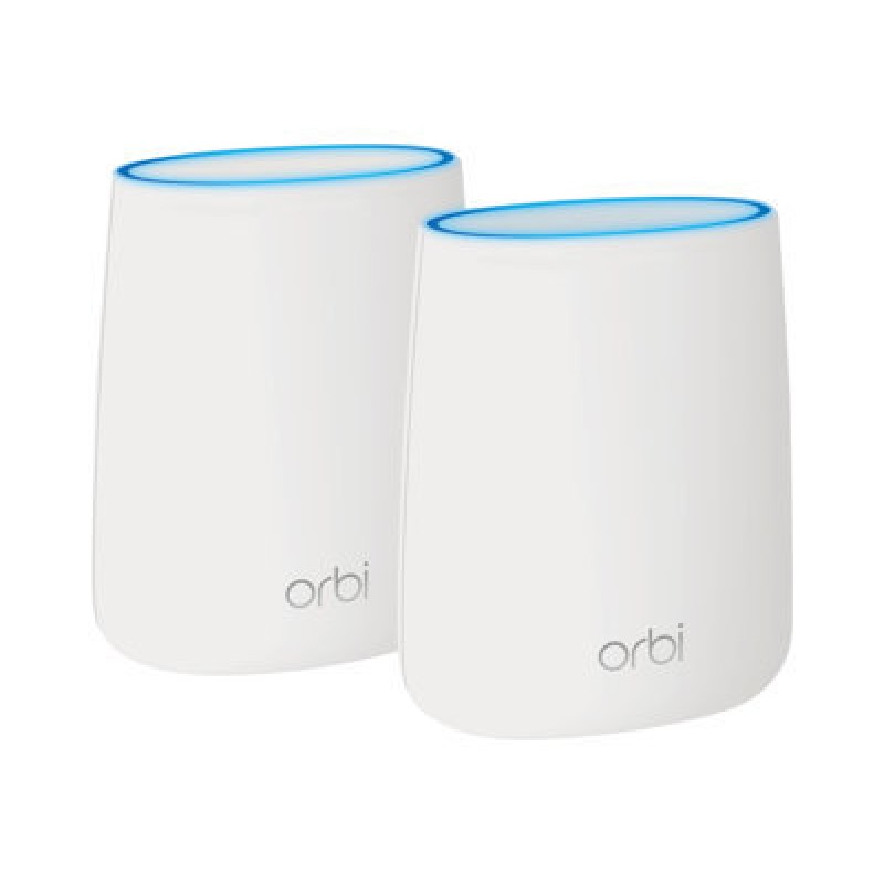 NETGEAR Orbi WiFi Set RBK20-100PES AC2200 Tri-Band System up to 250sm Set inclueded 1x RBR20 1x RBS20, RBK20-100PES