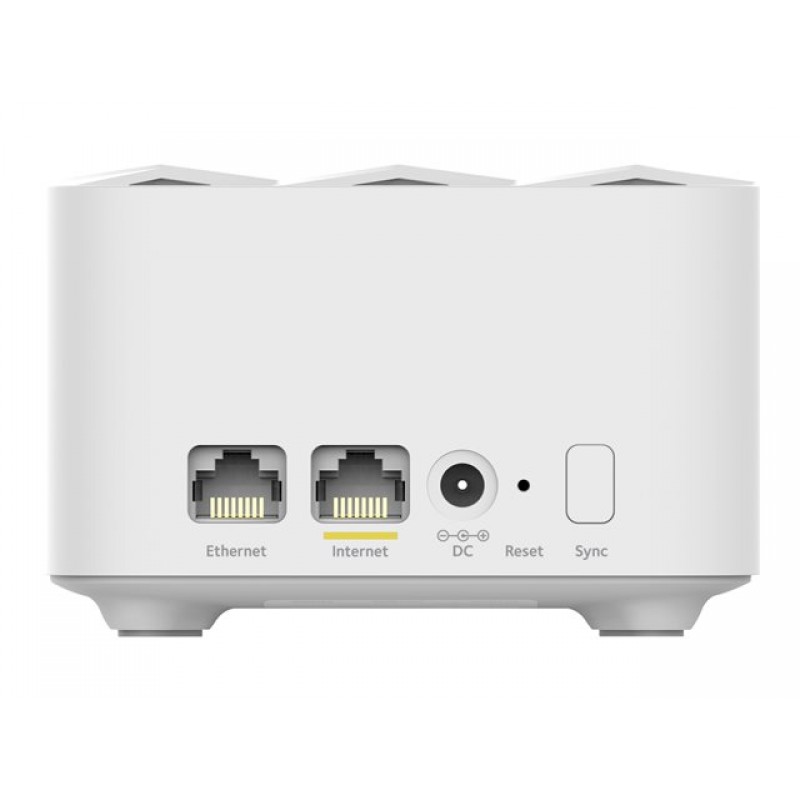 NETGEAR RBK12-100PES ORBI AC1200 ROUTER Dual-Band WiFi Mesh System + 1 Satellite RBK12, RBK12-100PES