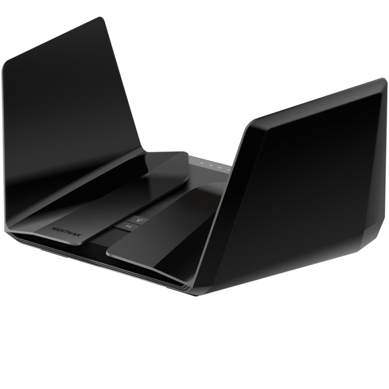 Netgear RAX80, 4PT AX6000 (1200 + 4800 Mbps) Nighthawk Leopard AX12/12 Stream, Dual Band WiFi AX, MU-MIMO, Gigabit Router with USB-RAX120-100EUS