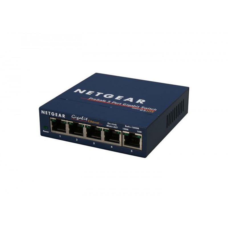 Netgear GS105GE, 5 x 10/100/1000 ProSafe Gigabit switch-GS105GE