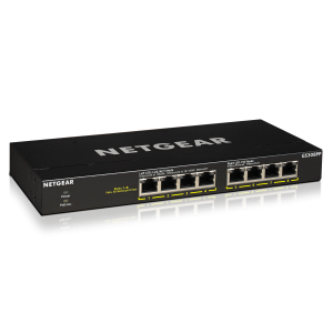 Netgear GS308PP, 8 x 10/100/1000 Gigabit Switch 8 x PoE+, (metal case) (Up to 83W) (up to 123W with EPS130W)
