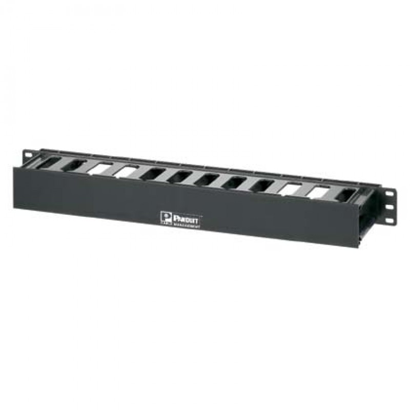 19" 1U PatchLink™ Horizontal Cable Manager, front duct 38 x 94mm-WMPFSE