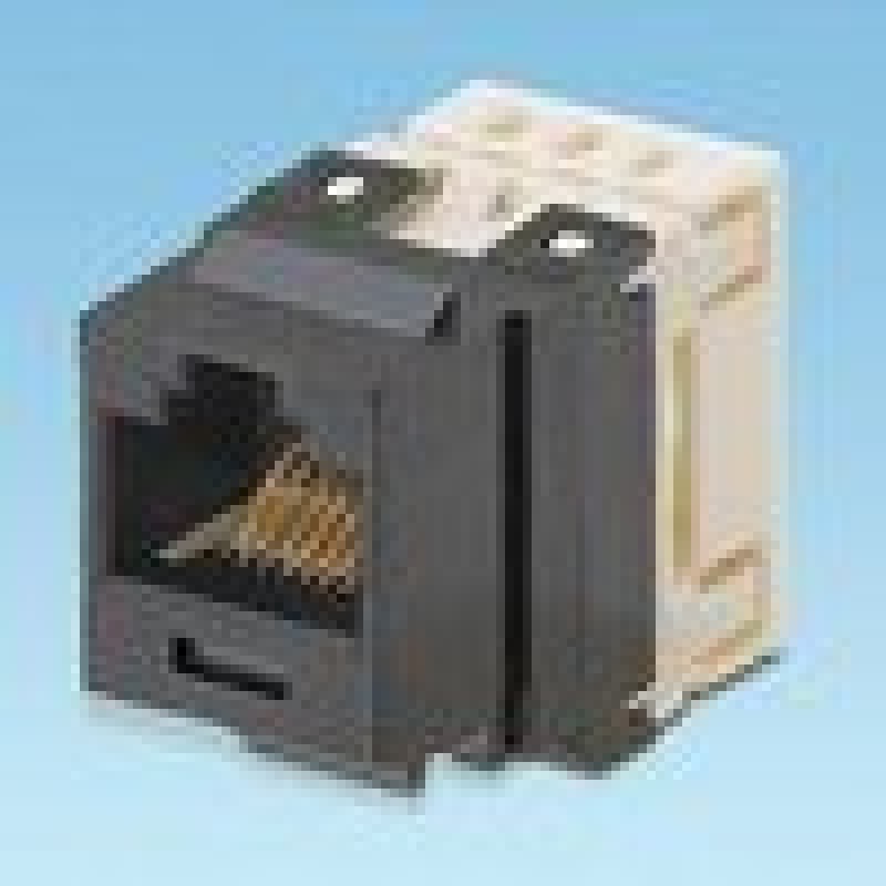 Cat 6 UTP NetKey™ universal keystone jack , RoHS complaint-NK688MAW