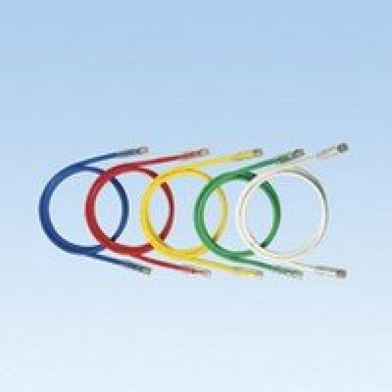 Cat 6 UTP patch cord Off White, 5m, RoHS complaint-NK6PC5MY